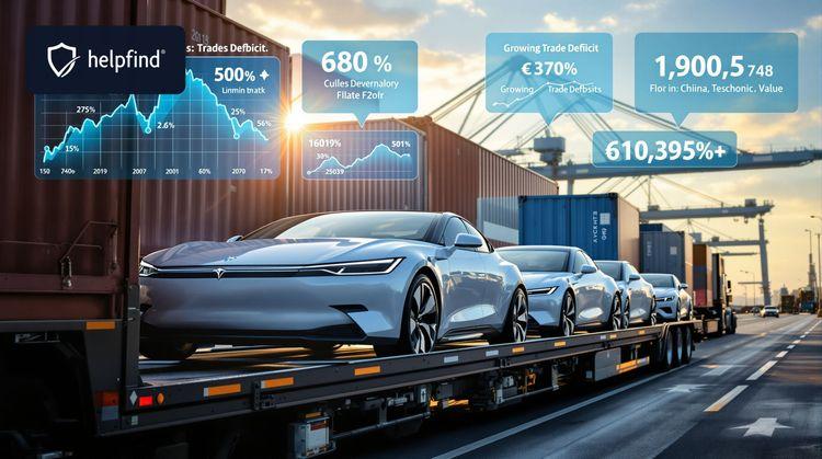 Import chińskich aut zwiększa polski deficyt - jak wpływa na gospodarkę i bilans płatniczy?