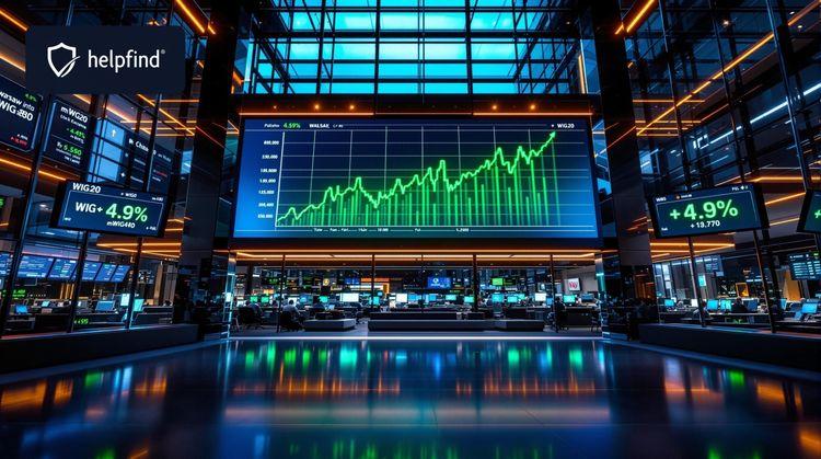 GPW z pozytywnymi wzrostami mimo niepokojów z USA - co napędza odbicie WIG20?