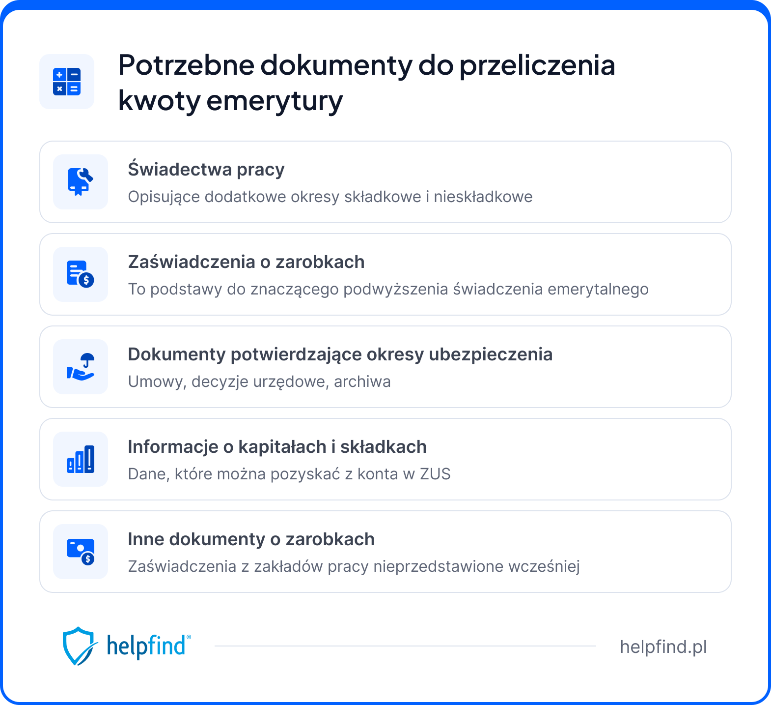 przeliczenie emerytury